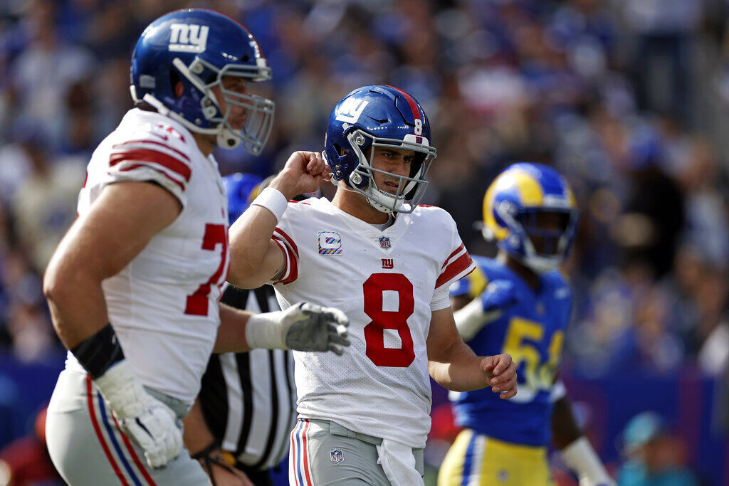 CAROLINA (3-3) AT GIANTS (1-5)